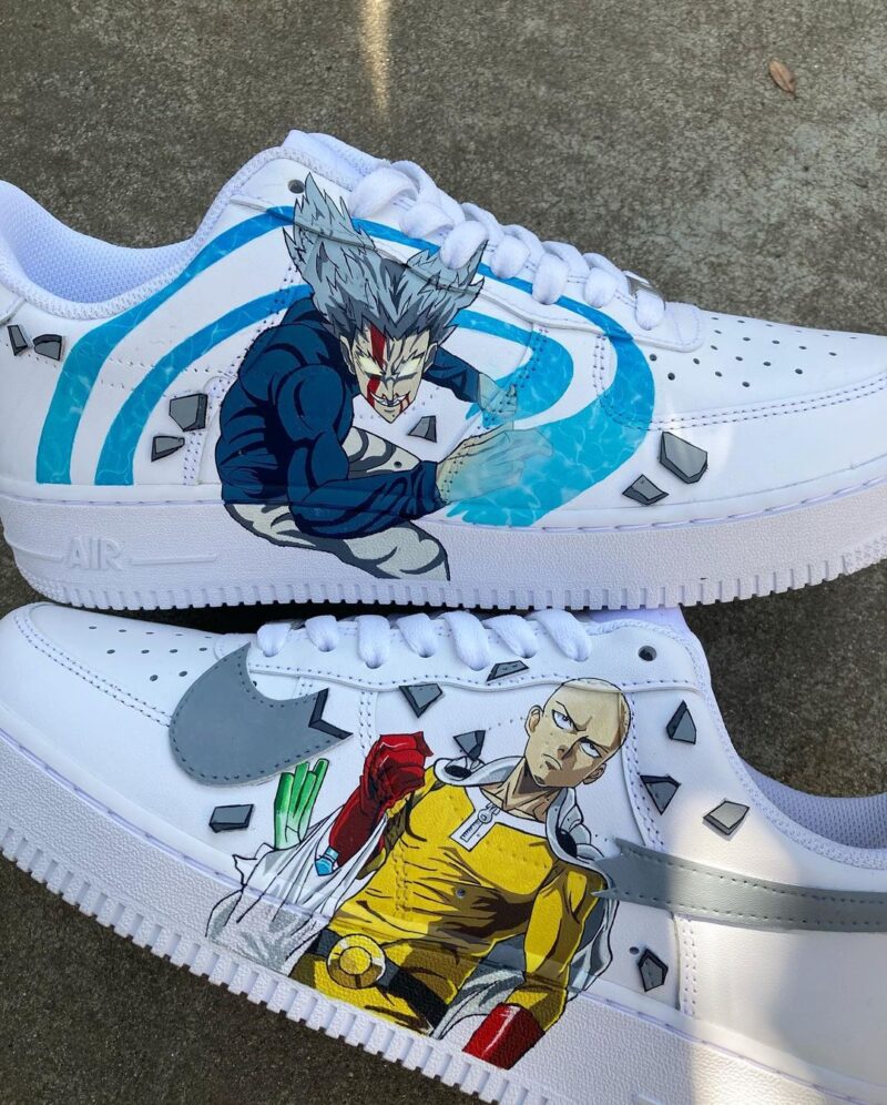 One Punch Man Air Force 1 Custom