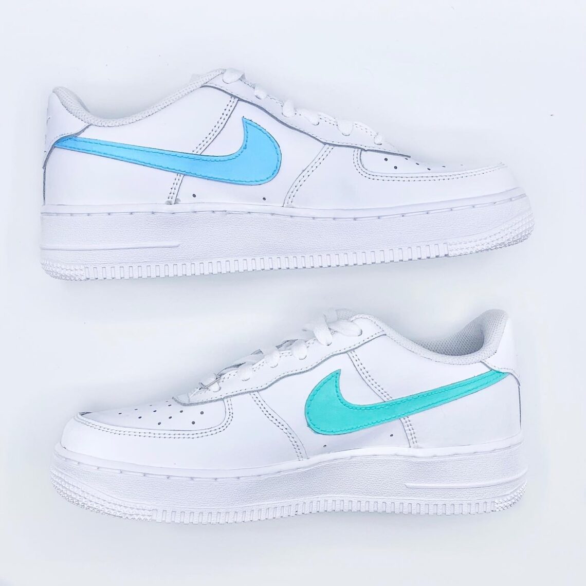 custom pastel air forces