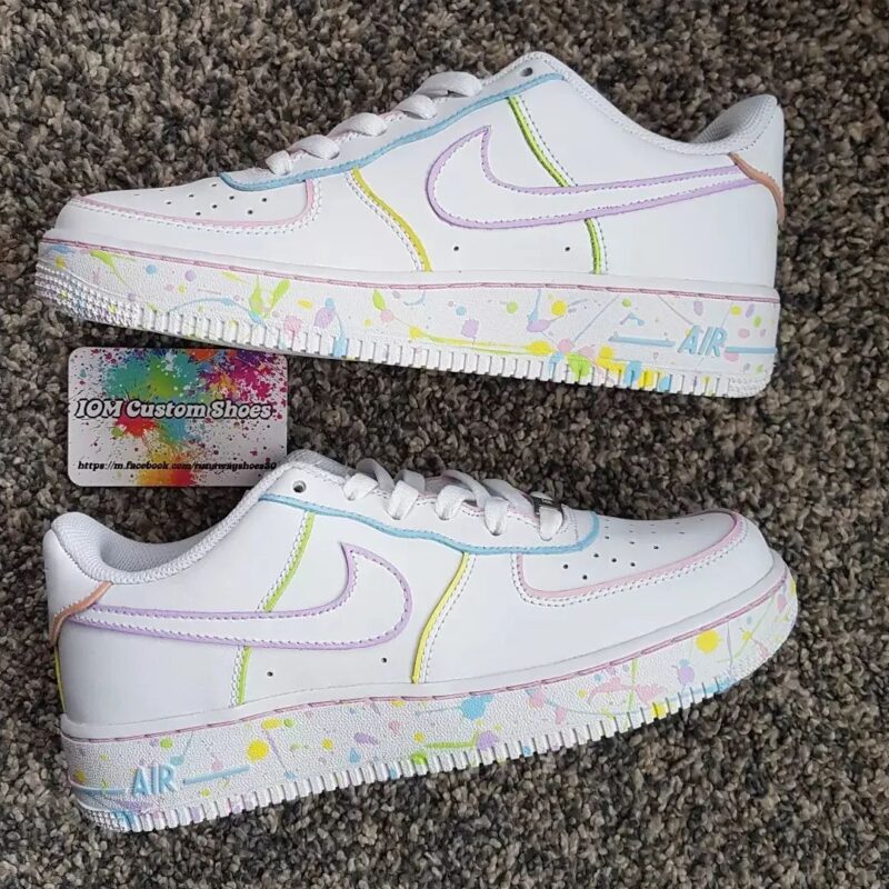 Pastel Air Force 1 Custom