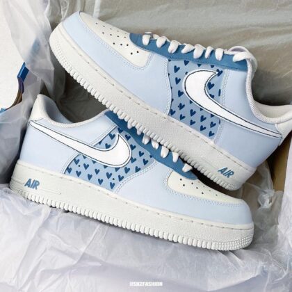 Pastel Hearts Air Force 1 Custom