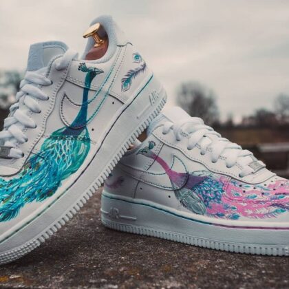 Peafowl Air Force 1 Custom