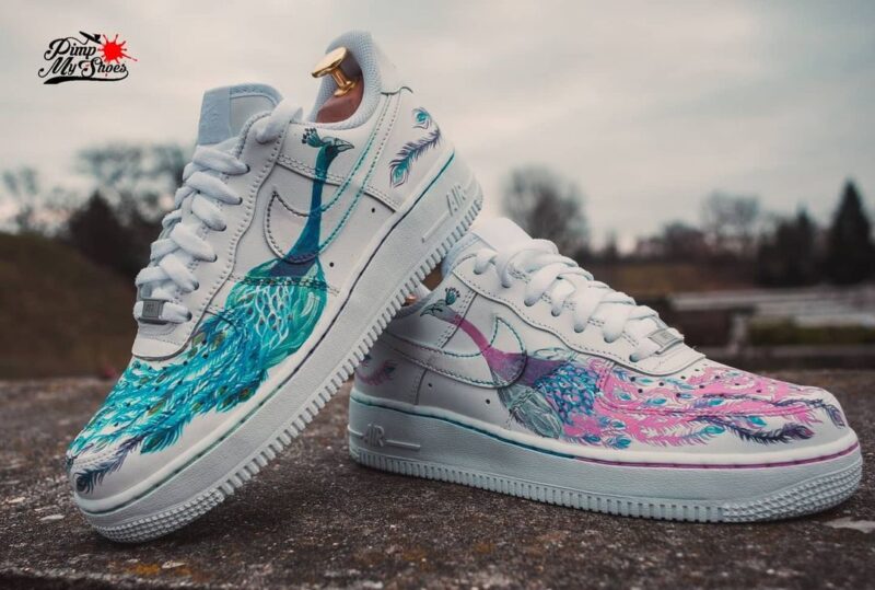 Peafowl Air Force 1 Custom