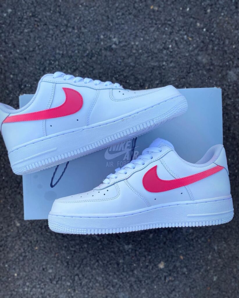 custom air force 1 pink