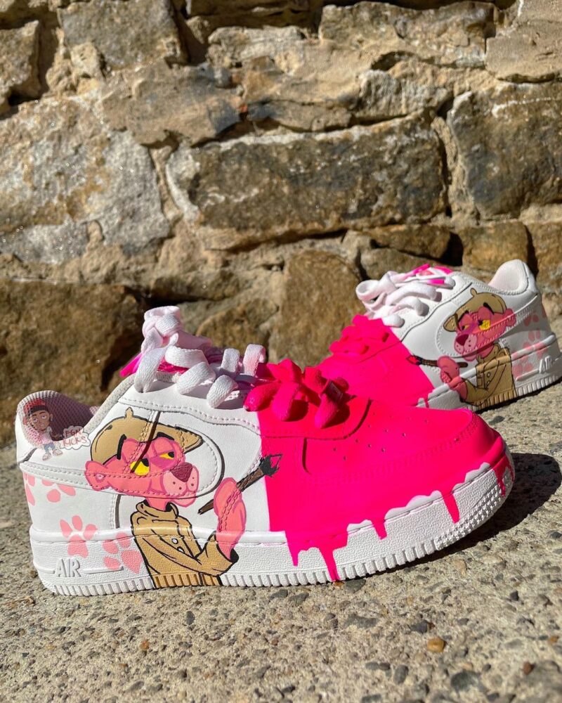 Pink Panther Air Force 1 Custom