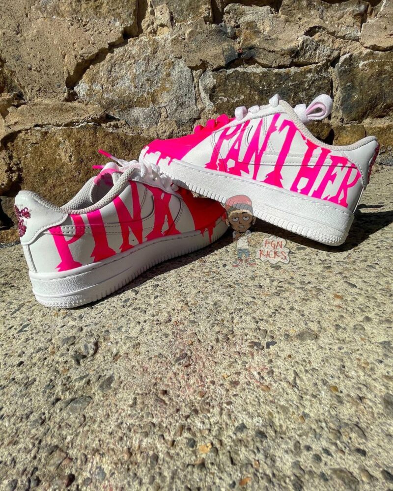 Pink Panther Air Force 1 Custom - Image 2