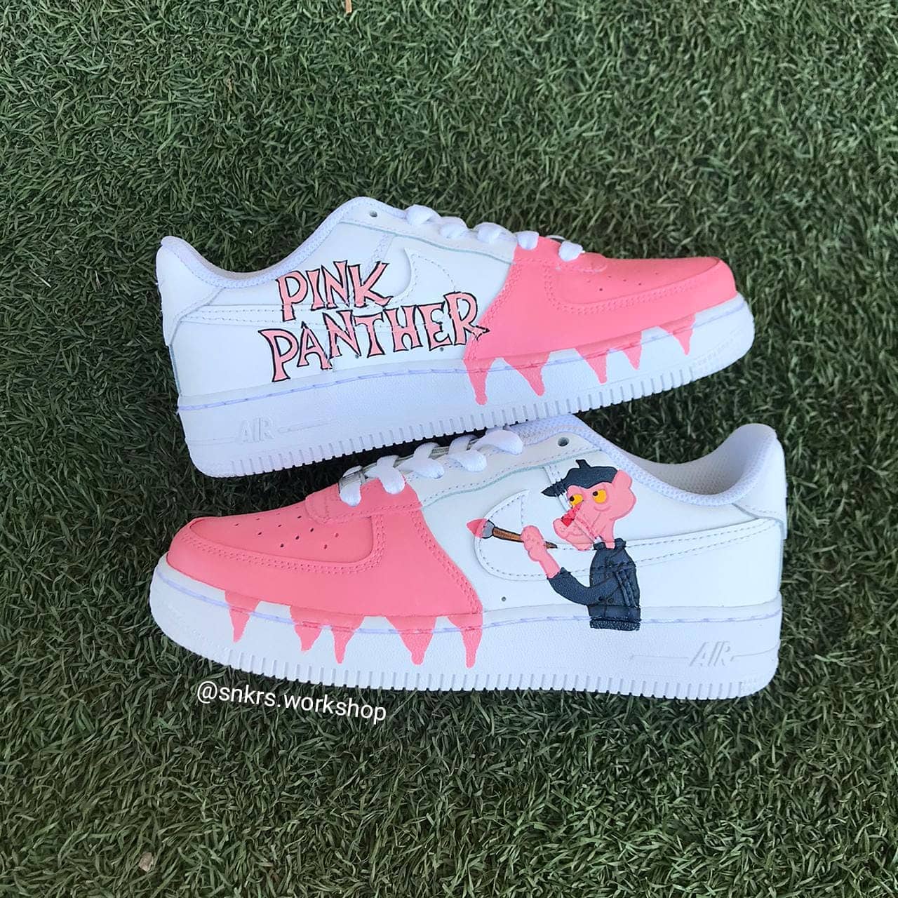 pink panther nike shoes