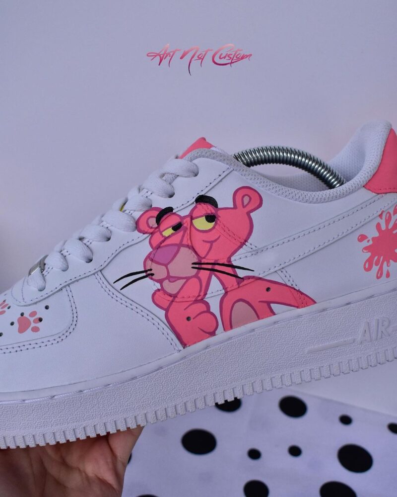 Pink Panther Air Force 1 Custom - Image 4