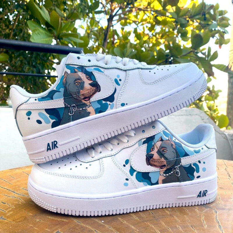 Pit Bull Air Force 1 Custom