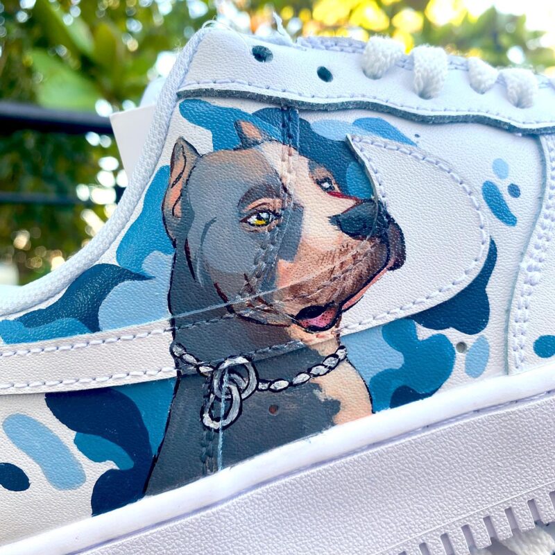 Pit Bull Air Force 1 Custom - Image 2