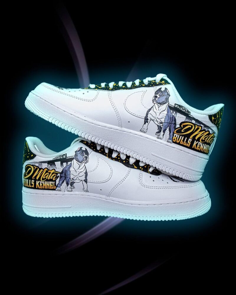 Pit bull Air Force 1 Custom - Image 2