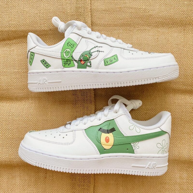 Plankton Air Force 1 Custom