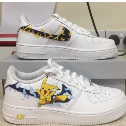 Pokemon - Pikachu Air Force 1 Custom