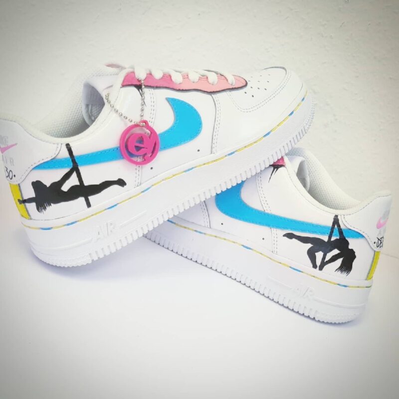 Pole Dance Air Force 1 Custom