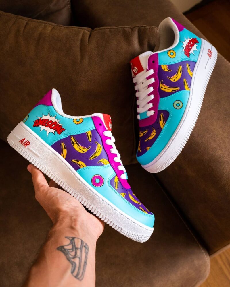 Pop Art Air Force 1 Custom