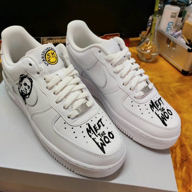 Pop Smoke Air Force 1 Custom - Image 2