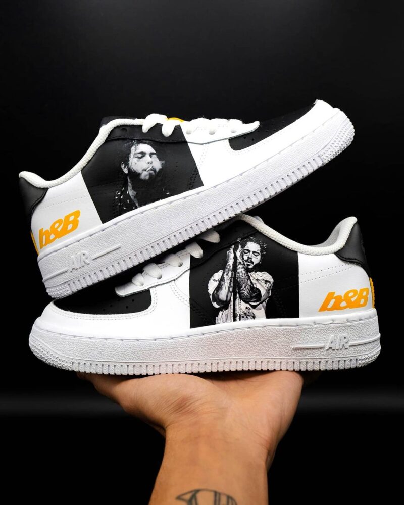 Post Malone Air Force 1 Custom