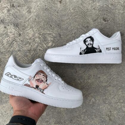 Post Malone Air Force 1 Custom