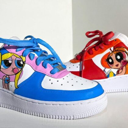 Powerpuff Girls Air Force 1 Custom