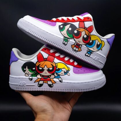 Powerpuff Girls Air Force 1 Custom