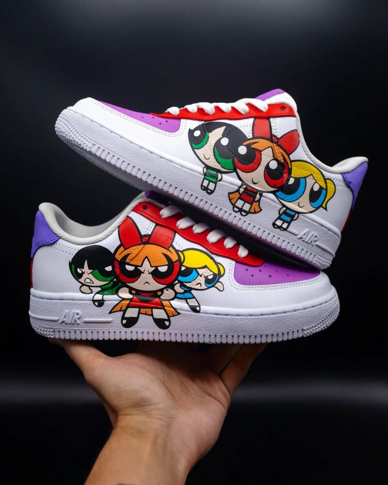 Powerpuff Girls Air Force 1 Custom - Daniel Customs