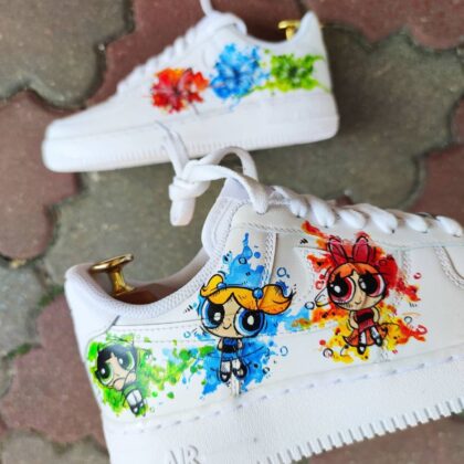 Powerpuff Girls Air Force 1 Custom