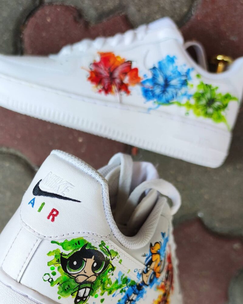 Powerpuff Girls Air Force 1 Custom - Image 3