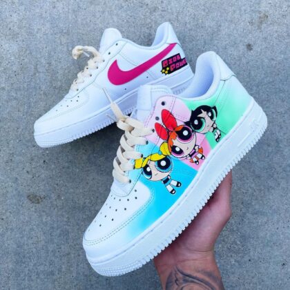 Powerpuff Girls Air Force 1 Custom