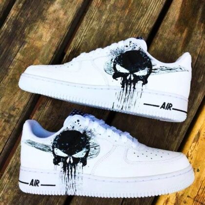 Punisher Air Force 1 Custom