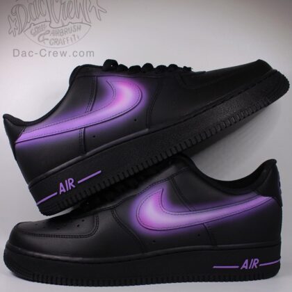 Purple Air Force 1 Custom