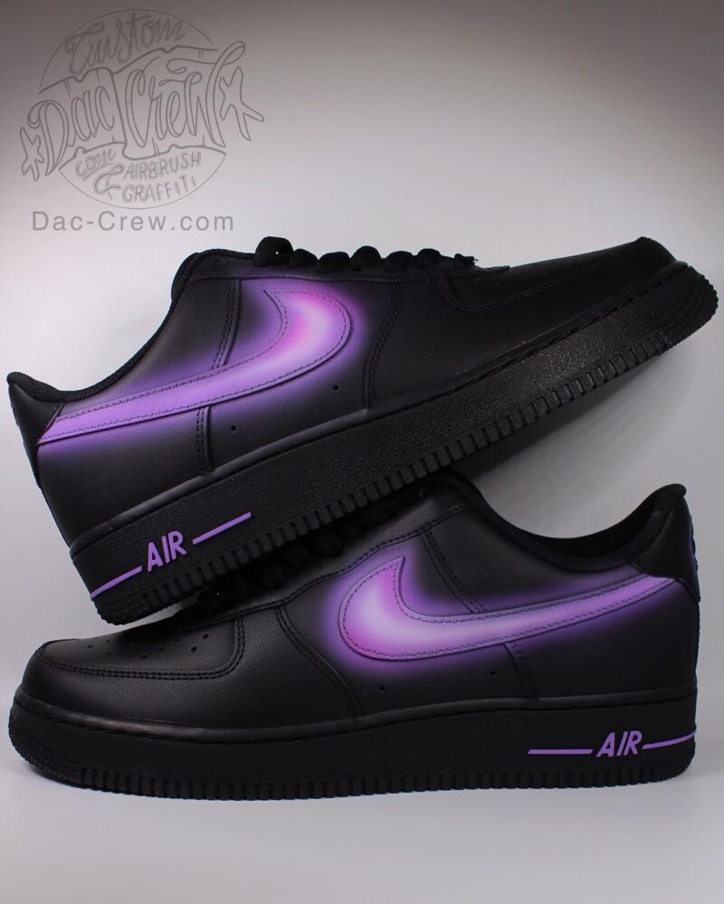 Purple Air Force 1 Custom