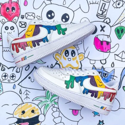 Rainbow Air Force 1 Custom