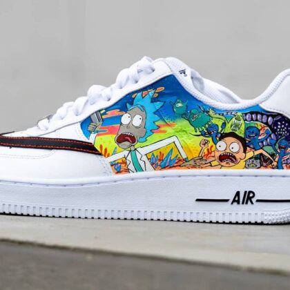 Rick and Morty Air Force 1 Custom