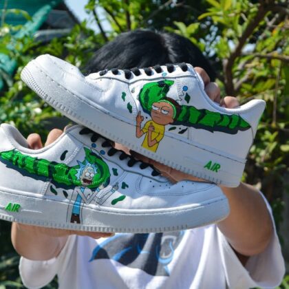 Rick and Morty Air Force 1 Custom