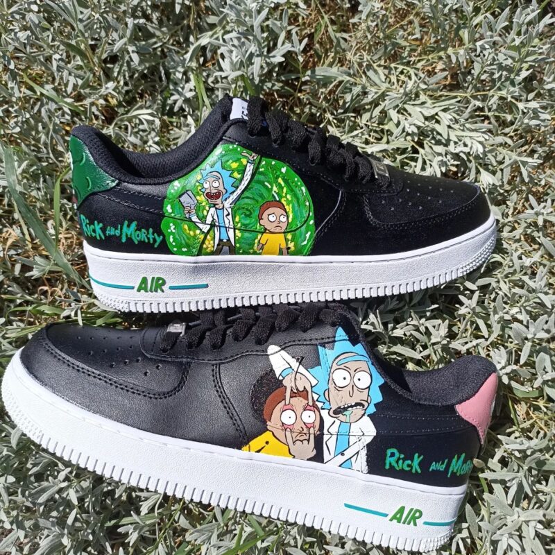 Rick and Morty Air Force 1 Custom