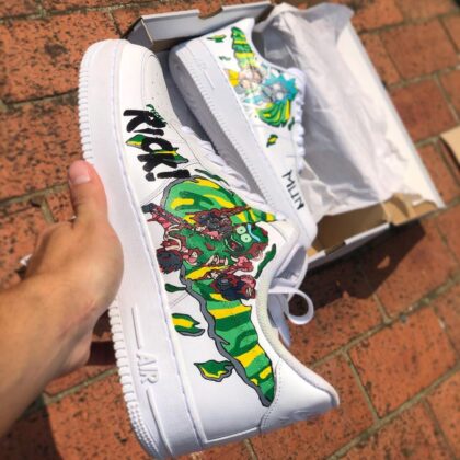 Rick and Morty Air Force 1 Custom