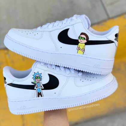 Rick and Morty Air Force 1 Custom