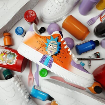 Rick and Morty Air Force 1 Custom