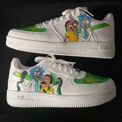 Rick and Morty Air Force 1 Custom