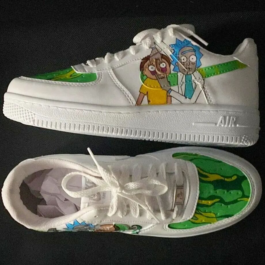 custom air force rick and morty