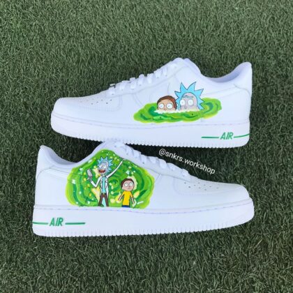 Rick and Morty Air Force 1 Custom