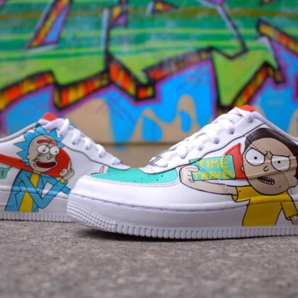 Rick and Morty Air Force 1 Custom