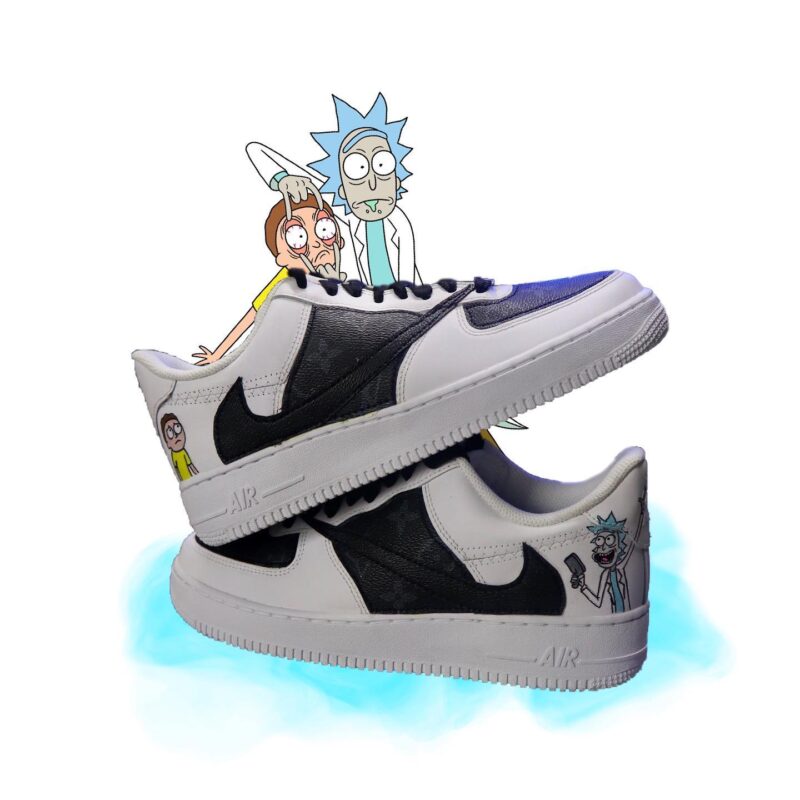 Rick and Morty Air Force 1 Custom