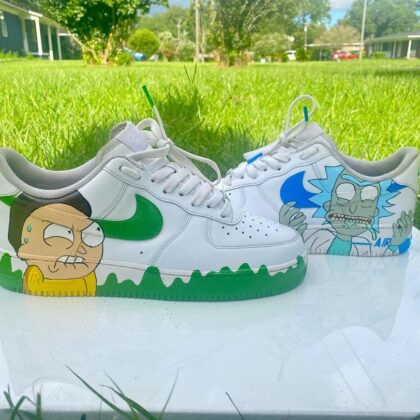 Rick and Morty Air Force 1 Custom