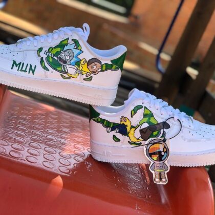 Rick and Morty Air Force 1 Custom