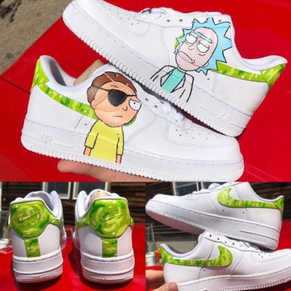 Rick and Morty Air Force 1 Custom