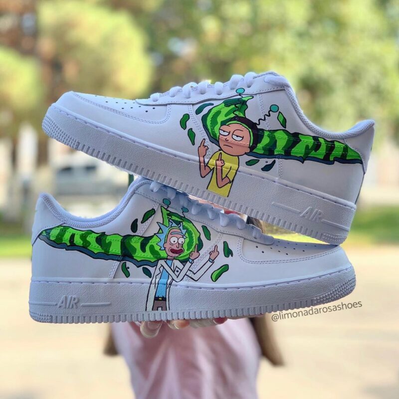 Rick and Morty Air Force 1 Custom