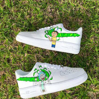 Rick and Morty Air Force 1 Custom