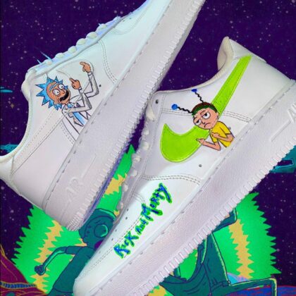 Rick and Morty Air Force 1 Custom