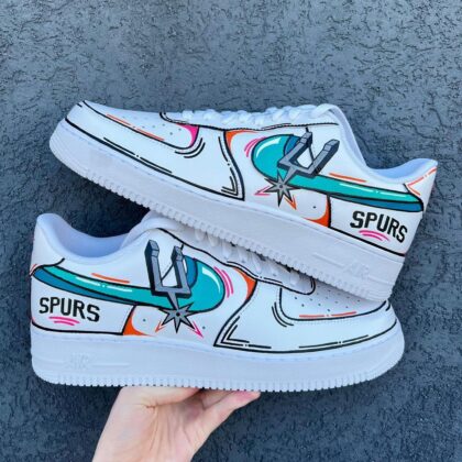 San Antonio Spurs Air Force 1 Custom