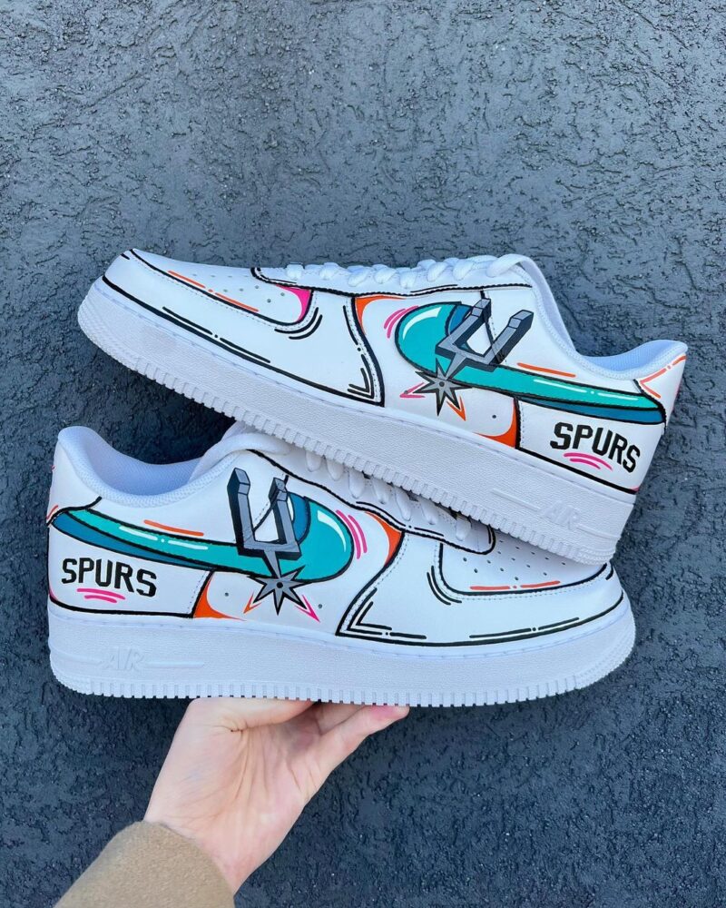 San Antonio Spurs Air Force 1 Custom